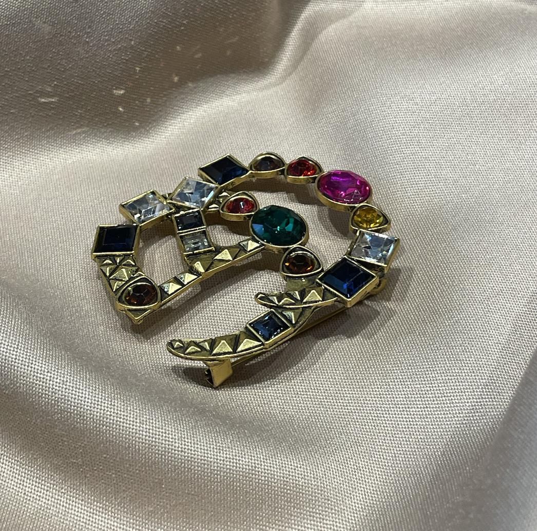 Gucci Brooch Gold 187314