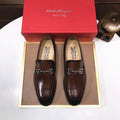 Ferragamo Horsebit Leather Loafers — hero