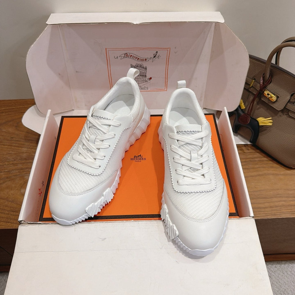 Hermès Lace-Up Sneakers — front